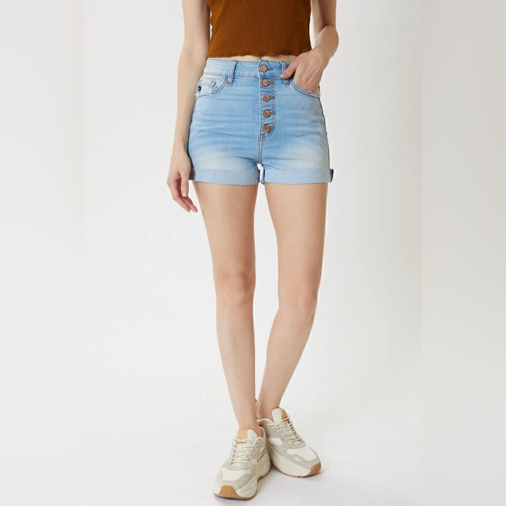 KanCan Jess Ultra High Rise Shorts